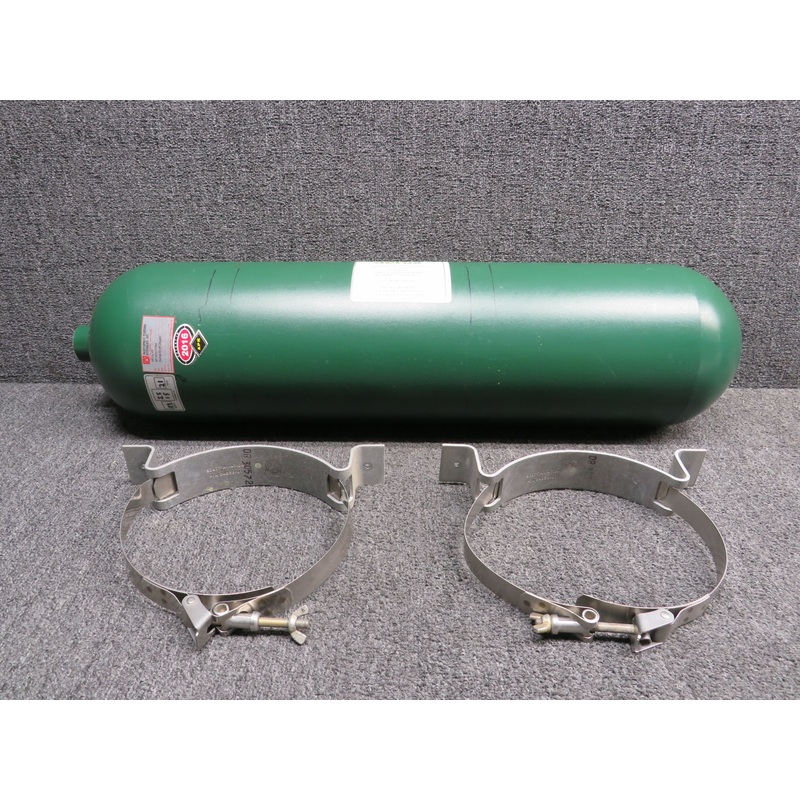 K774001/1244 (Alt: S895-08077) Aerox Oxygen Bottle with Clamps