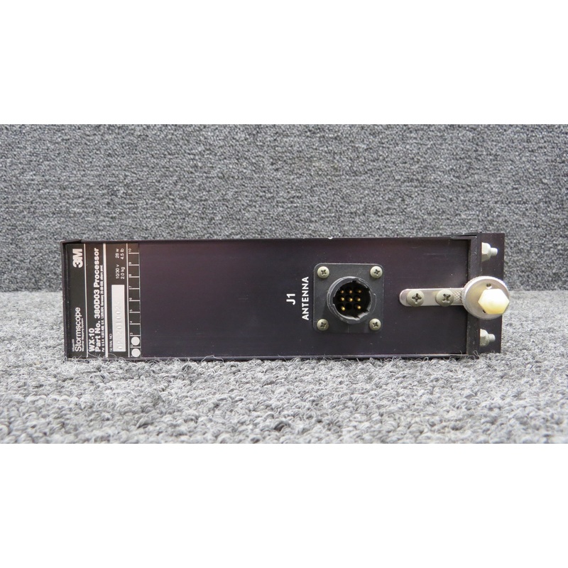 380D03 3M Ryan-Stormscope WX-10 Processor with Modifications and Tray 10-30V