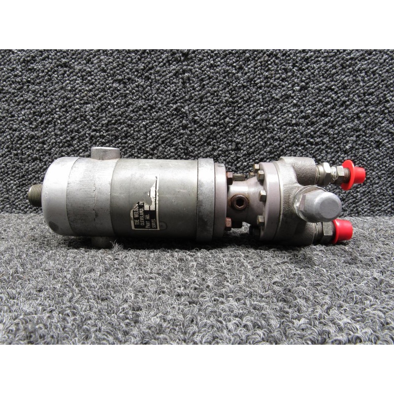 10111 Globe Motors Weldon Pump Motor with Bracket (Rust) (Tag Not Legible)