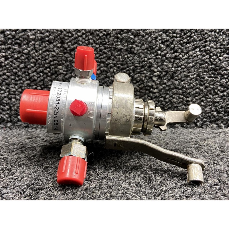 172081-22 (Alt: C166001-0819) HPE Oxygen Bottle Regulator Assembly
