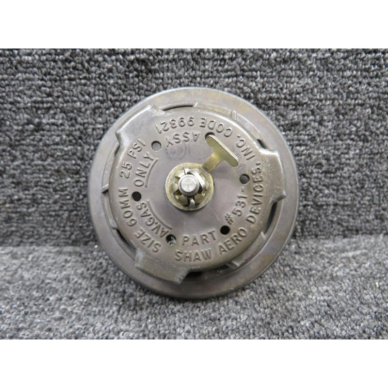 531-001 Shaw Aero Fuel Cap (Stuck Open)