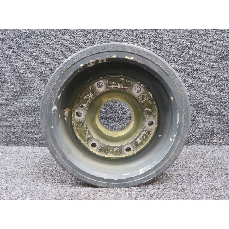 A493-1 Robinson R22 Main Rotor Drive Sheave Pulley (Rust on Ribs & Bearing Race)