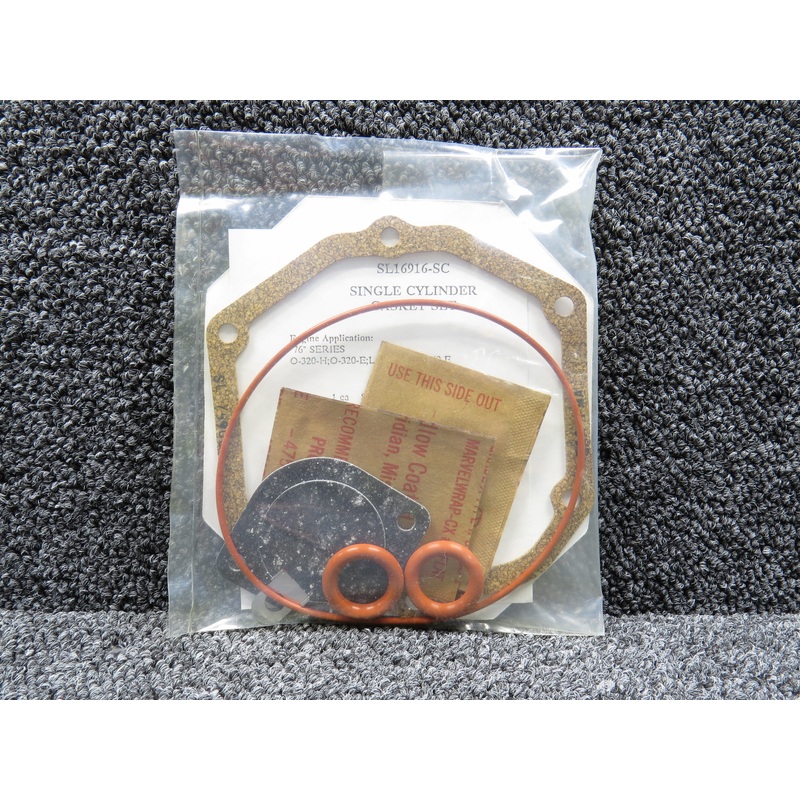 SL16916-SC (Alt: 05K22968) Superior Single Cylinder Gasket Set (New Old Stock)