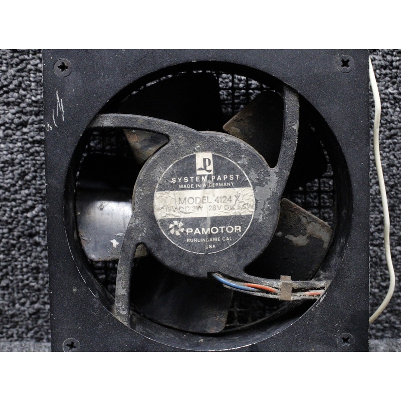 4124X Pamotor Fan Assembly with Bracket (Volts: 19-28)