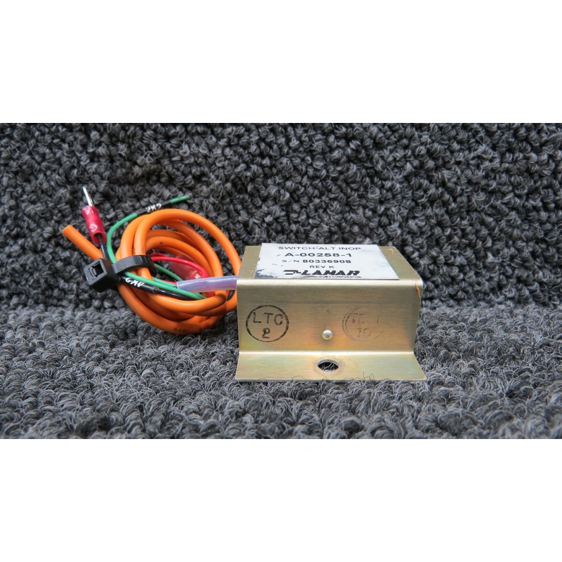 A-00258-1 Lamar Alternator Inop Switch Rev. K