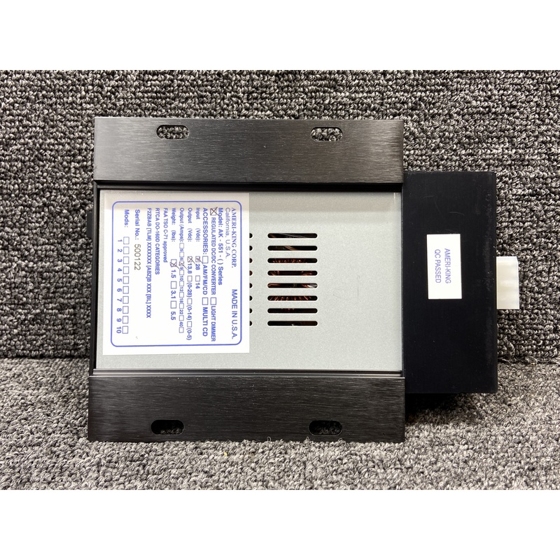 AK-551 Ameri-King DC to DC Voltage Regulator Converter w Red Tag (Core)