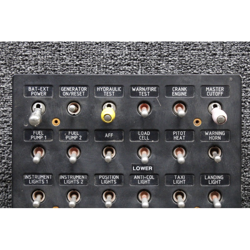 G12310-7-1 Eurocopter AS350B2 Geneva P122 Switch Panel Assembly (Core)