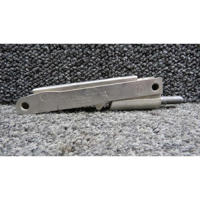H-9380-9 Hartwell Push Button Latch Assembly