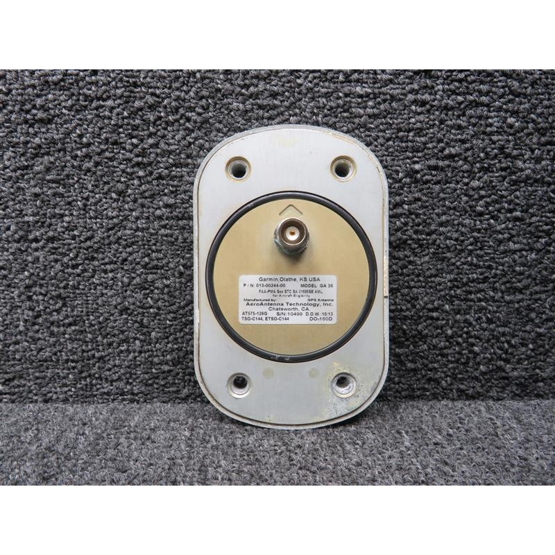 013-00244-00 (Alt: AT575-126G) Garmin, AeroAntenna GPS, WAAS Antenna (Damaged)