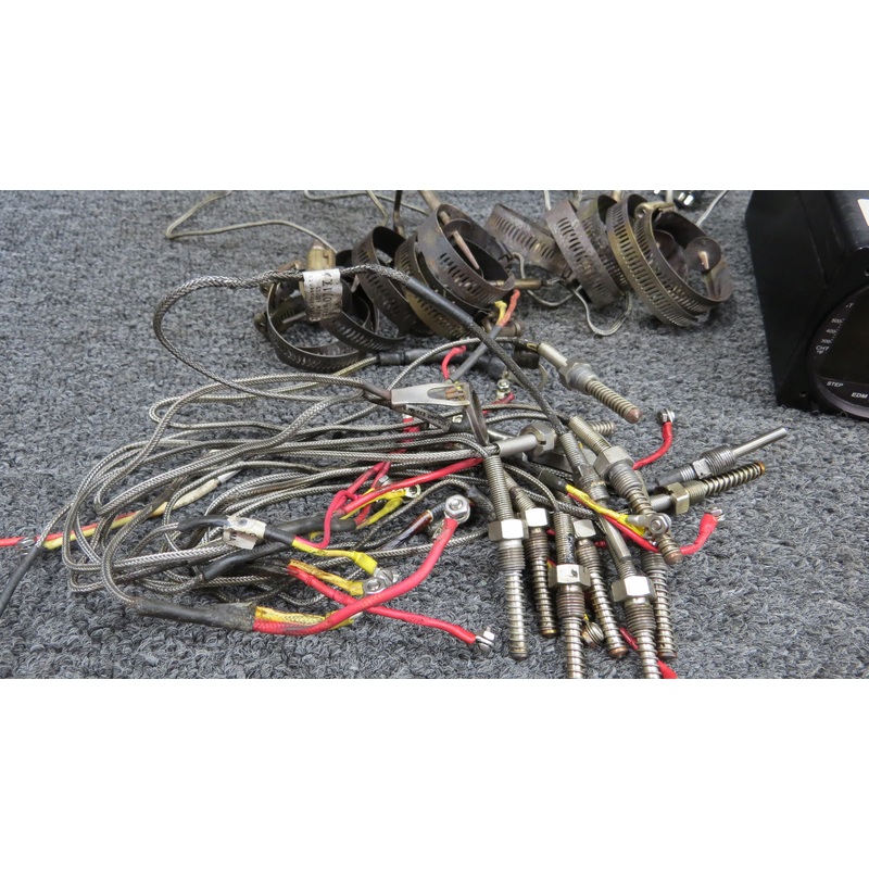 760000-6C-F JPI EDM-760 Engine Monitoring System w Probes, Harness & Transducers