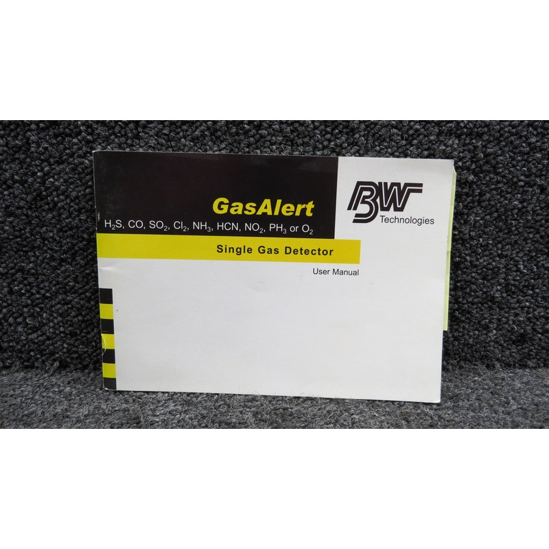 D1272-4 (Alt: BW100027-01-00) BW Technologies GasAlert User Manual (2003)