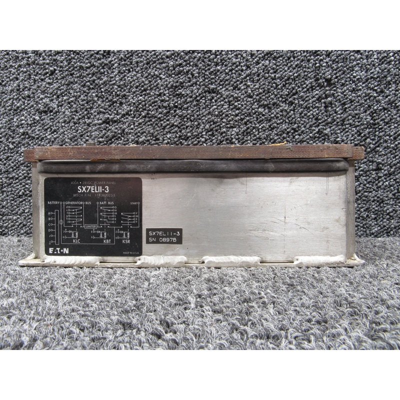 SX7EL11-3 (Alt: 114-381023-5) Eaton Electric Power Panel Assembly