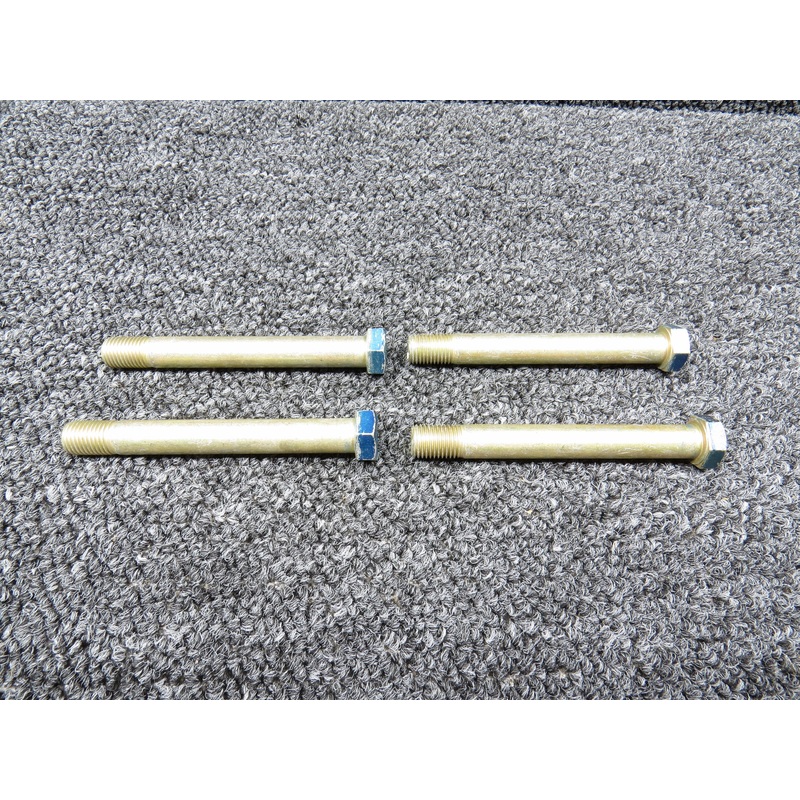 130909B114 Raytheon Magnetic Particle Inspected Bolt Set of 4 (New Old Stock)