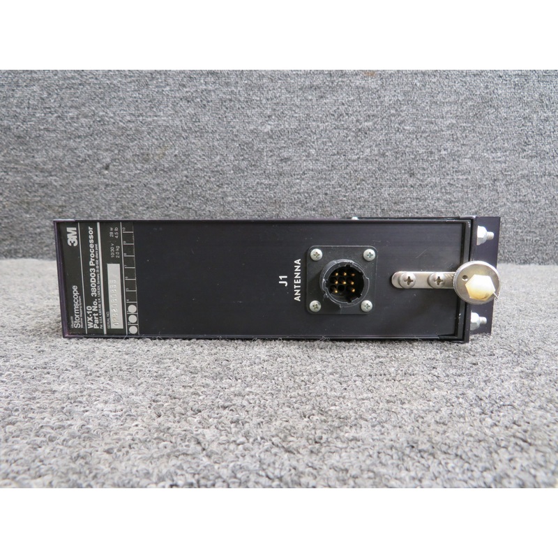 380D03 Ryan Stormscope WX-10 Processor Unit with Tray and Modifications 10-30V