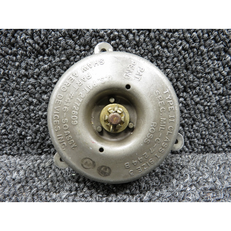 416-50 Shaw Aero Fuel Cap Assembly, Loose Handle (Type II, Class I, Size 3)