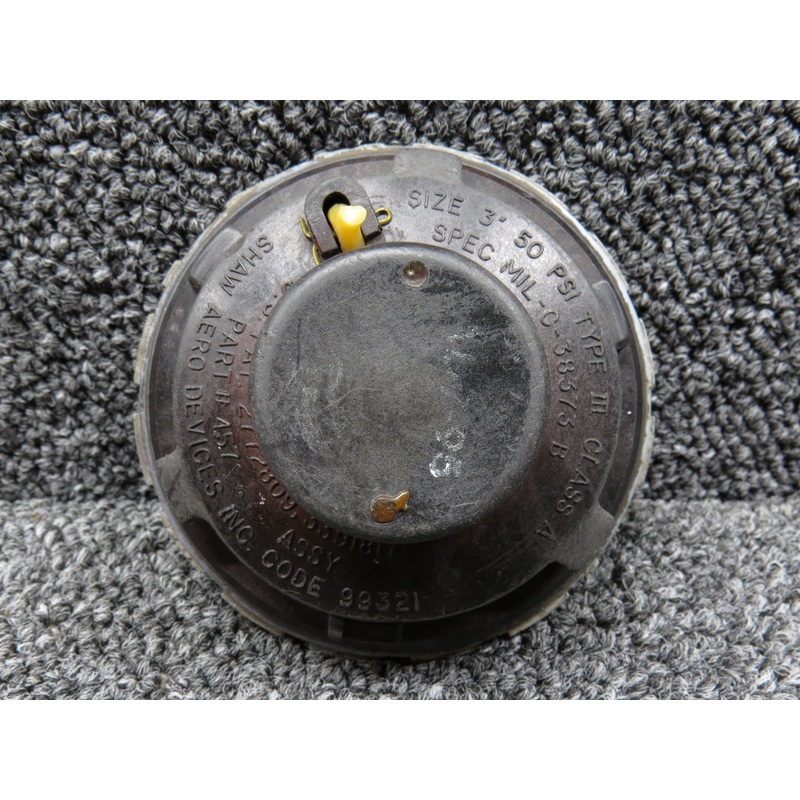 457-1270 Shaw Aero Fuel Cap Assembly (Size: 3, 50PSI, Type III, Class A)