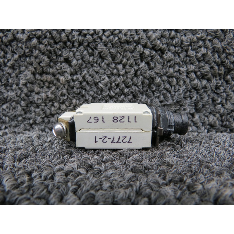 7277-2-1 Klixon Push Circuit Breaker Switch (Amps: 1)