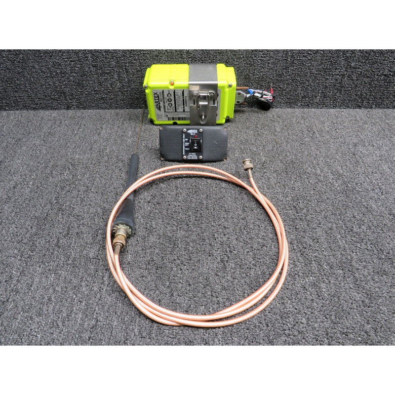 A3-06-2749-1 Artex ELT 1000 Emergency Locator Transmitter, Antenna, Switch