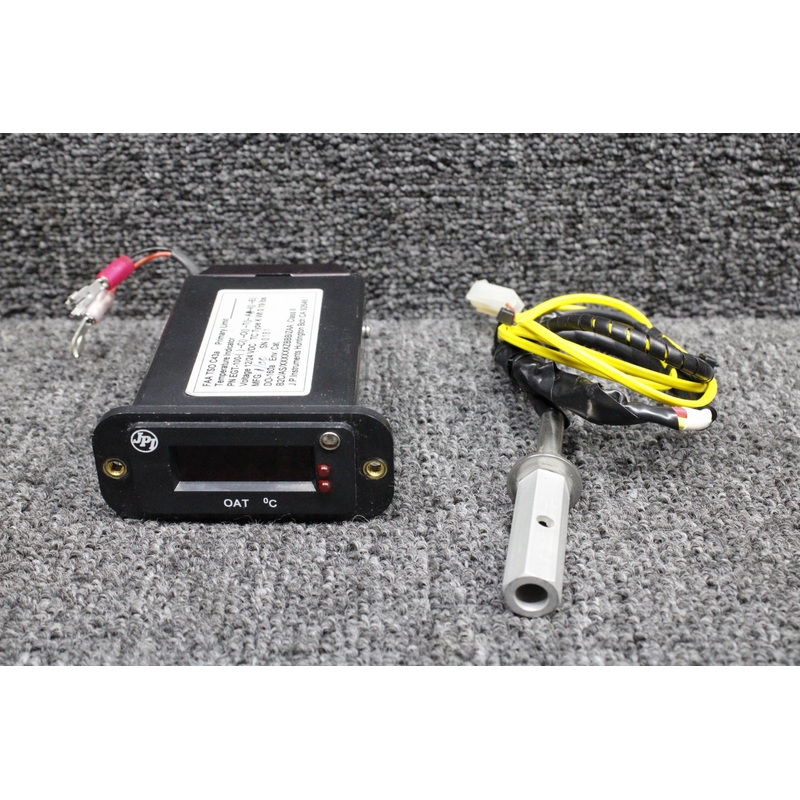 EGT-100-A JP Instruments Outside Air Temperature Indicator with Probe (12, 24V)