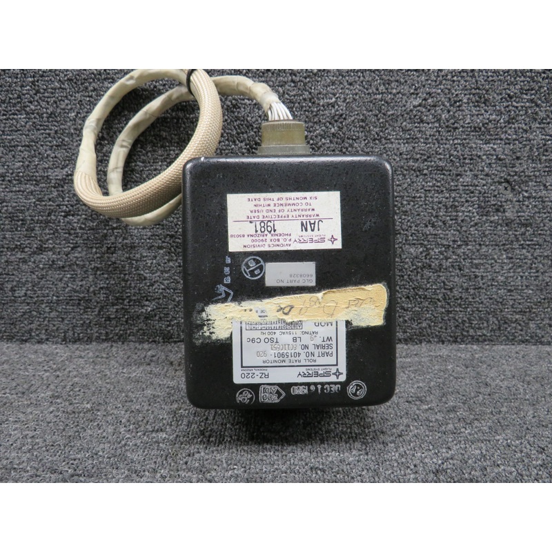 4015901-920 Sperry RZ-220 Roll Rate Monitor Assembly