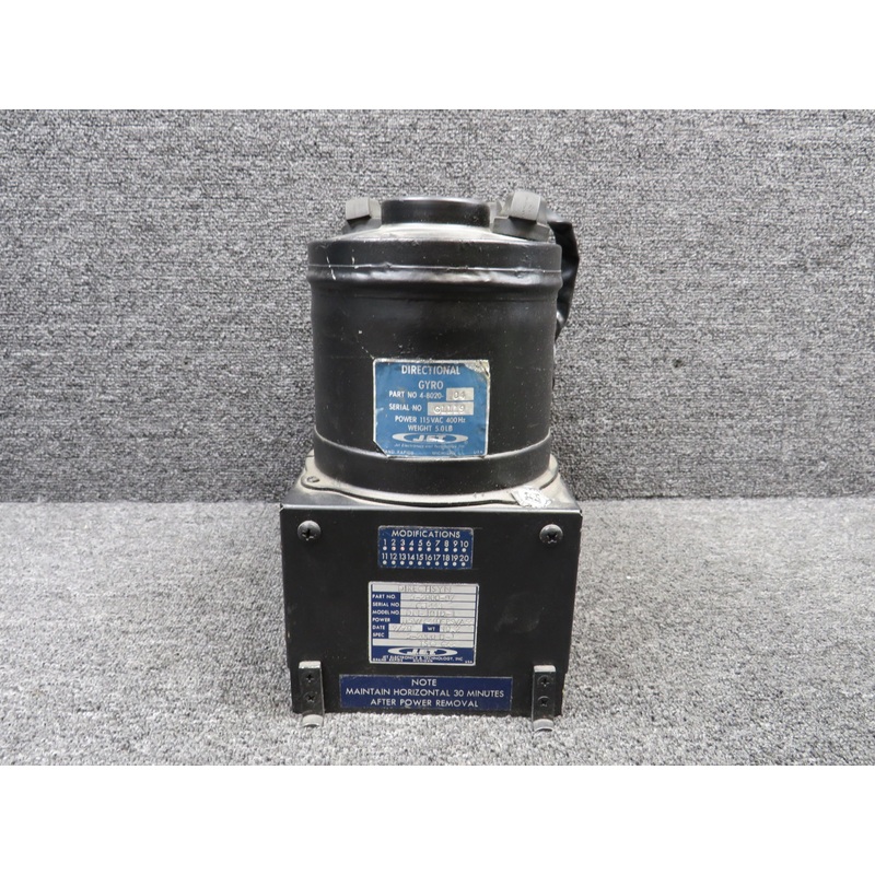 5-2000-07, 4-8020-04 JET Directisyn Directional Gyro w Mods & Green Tag (Core)
