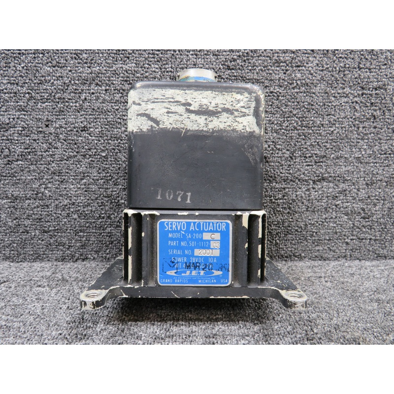 501-1112-03 J.E.T SA-200C Servo Actuator with Green Repairable Tag (Core)