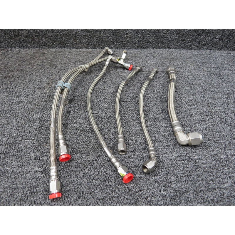 AE3660120H0094, AE3660120E0140, AE2660000E0120 Aeroquip Braided Hoses (Set of 6)