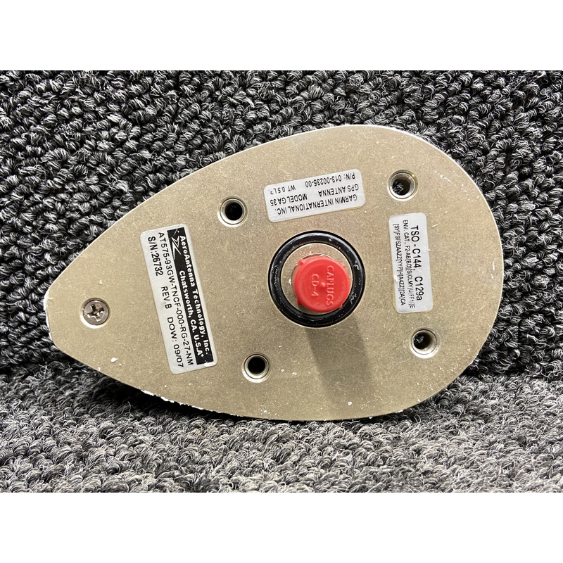 AT575-93GW-TNCF-000-RG-27-NM (Alt: 013-00235-00) Aero, Garmin GA35 GPS Antenna