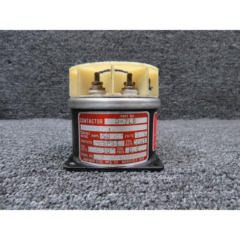 D-7LB Hartman Contactor Relay (Volts: 115, Amps: 50)