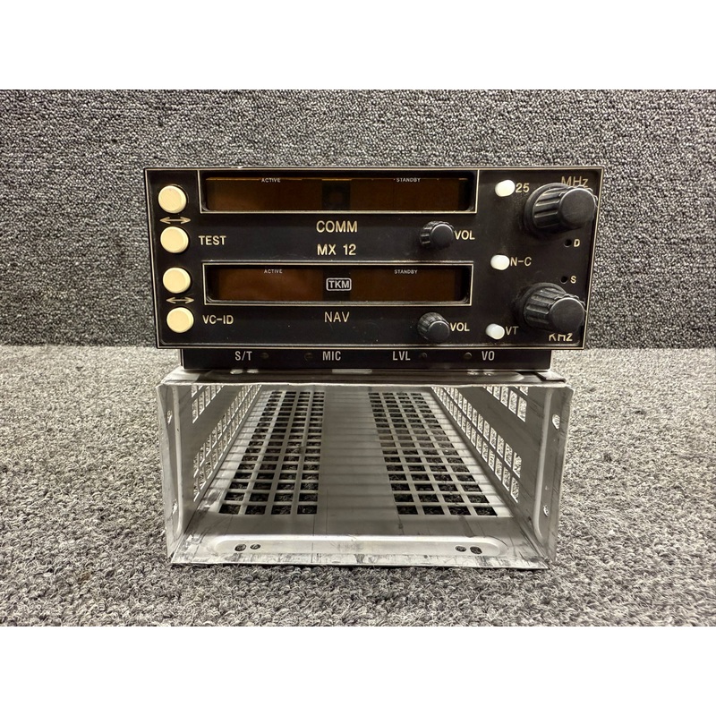 MX-12 TKM Nav-Comm Radio with Tray (Volts: 28, Amps: 3.5) (Core)
