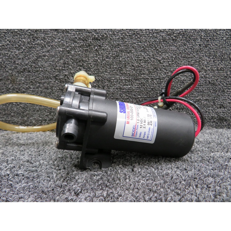 100-000-21 Shurflo Manual Demand Pump with Green Repairable Tag (Core)
