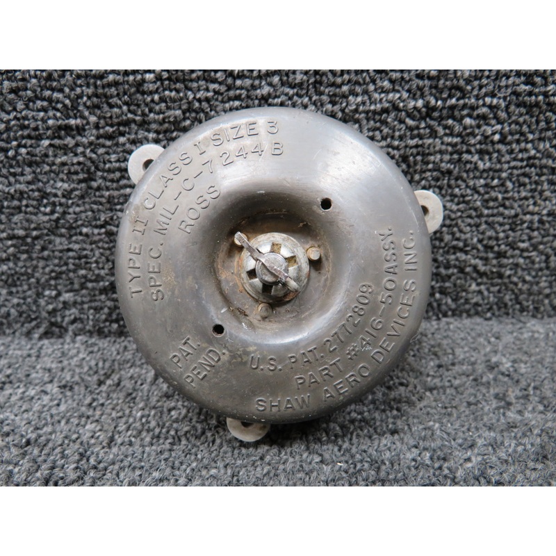 416-50 Shaw Aero Devices Type 2 Fuel Cap (Size 3) (Minus Chain)