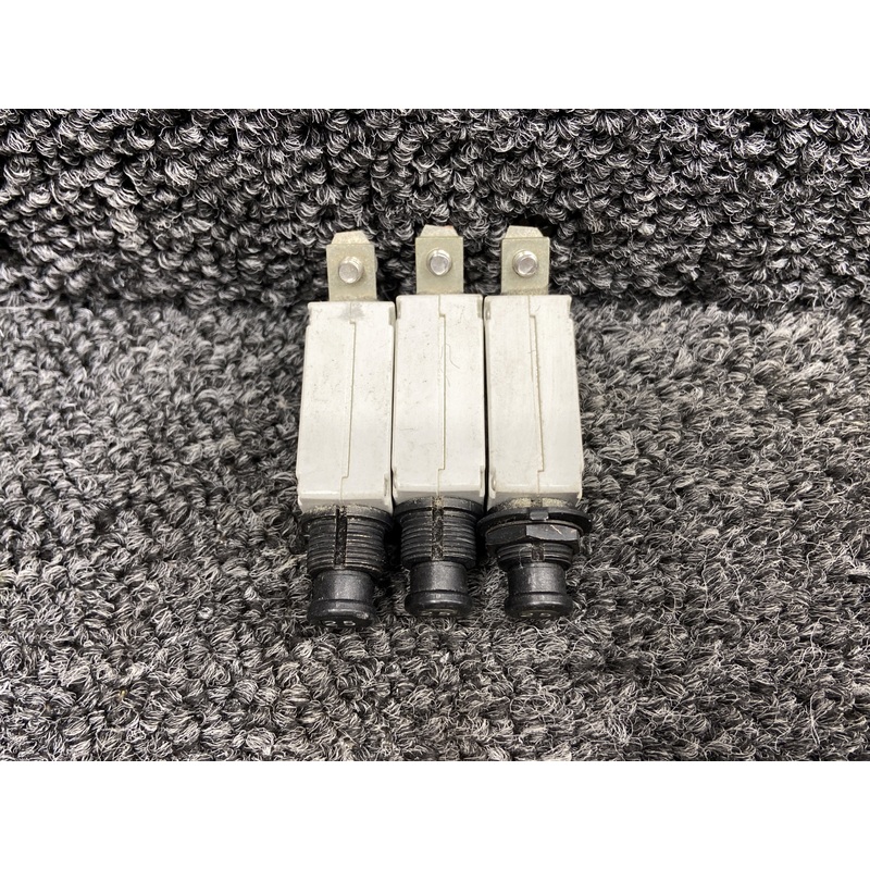 7274-11-25 Klixon Push to Reset Circuit Breaker Set of 3 (25 Amp)