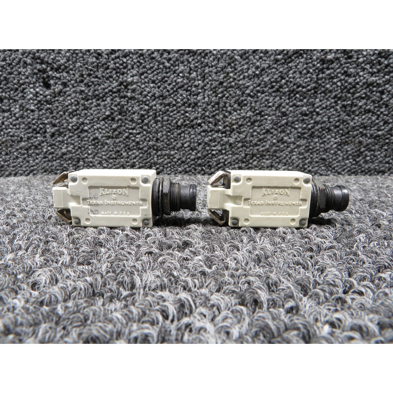 7277-2-3 Klixon Push Circuit Breaker (3 Amps)(Set of 2)