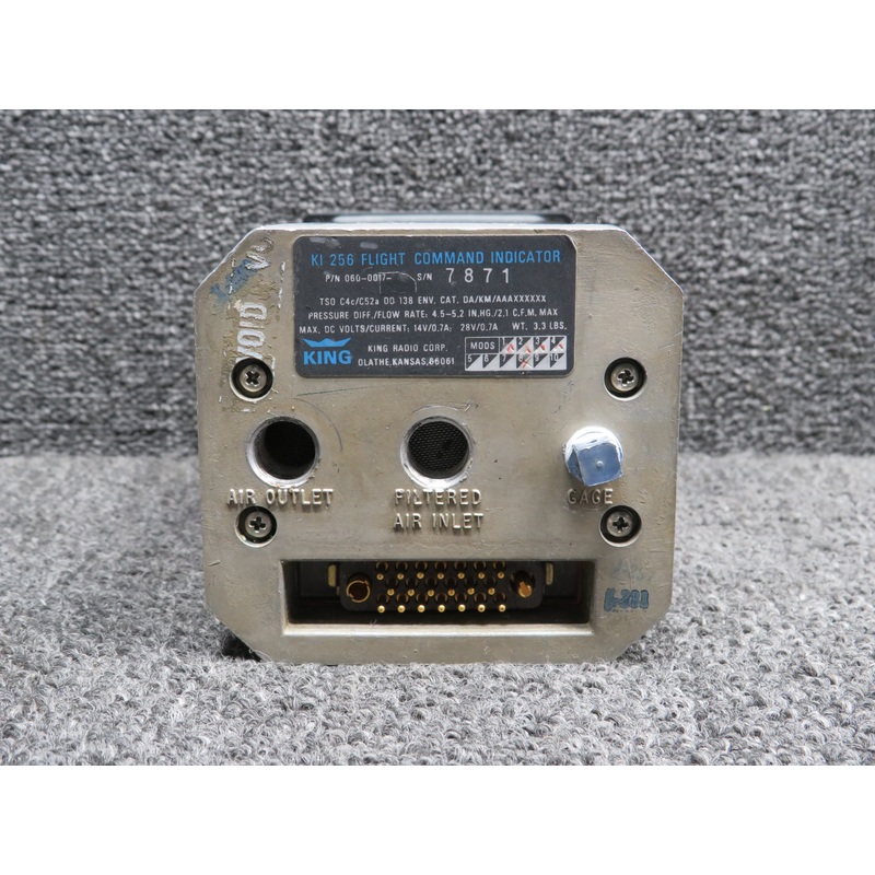 060-0017-01 King KI-256 Flight Command Indicator, Mods (14V-28V)