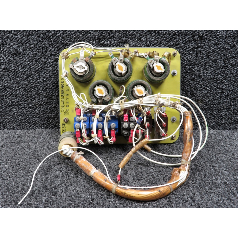 030A-88233-701 Mitsubishi MU2B-30G Control Panel Assy with Rheostats & Switches