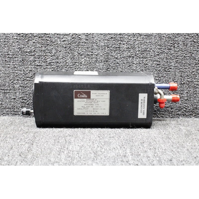 200-5C (Alt: C661075-0101) Aviation Instrument Directional Gyro Indicator