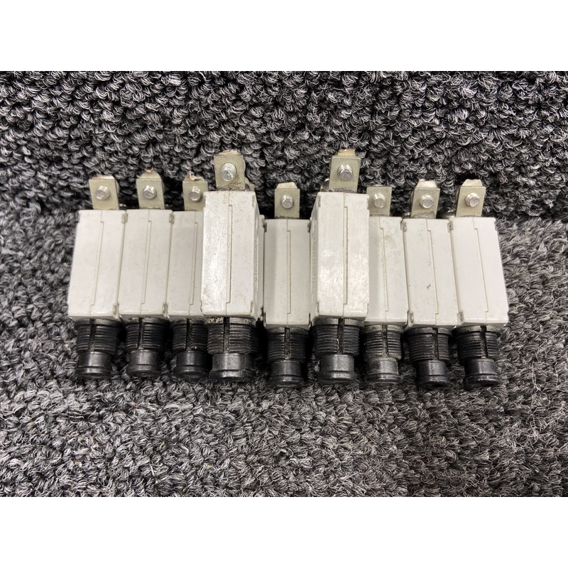7274-11 Klixon Push to Reset Circuit Breaker Set (Amps: 0.5, 2, 5)
