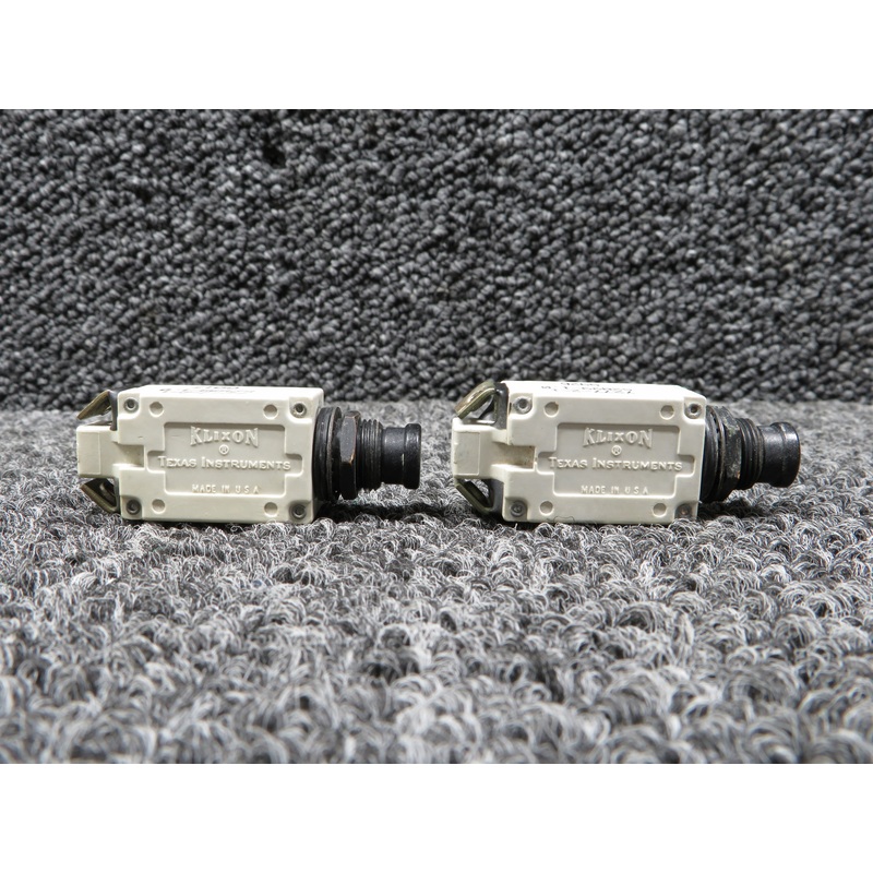 7277-2-1 Klixon Push Circuit Breaker (1 Amp)(Set of 2)