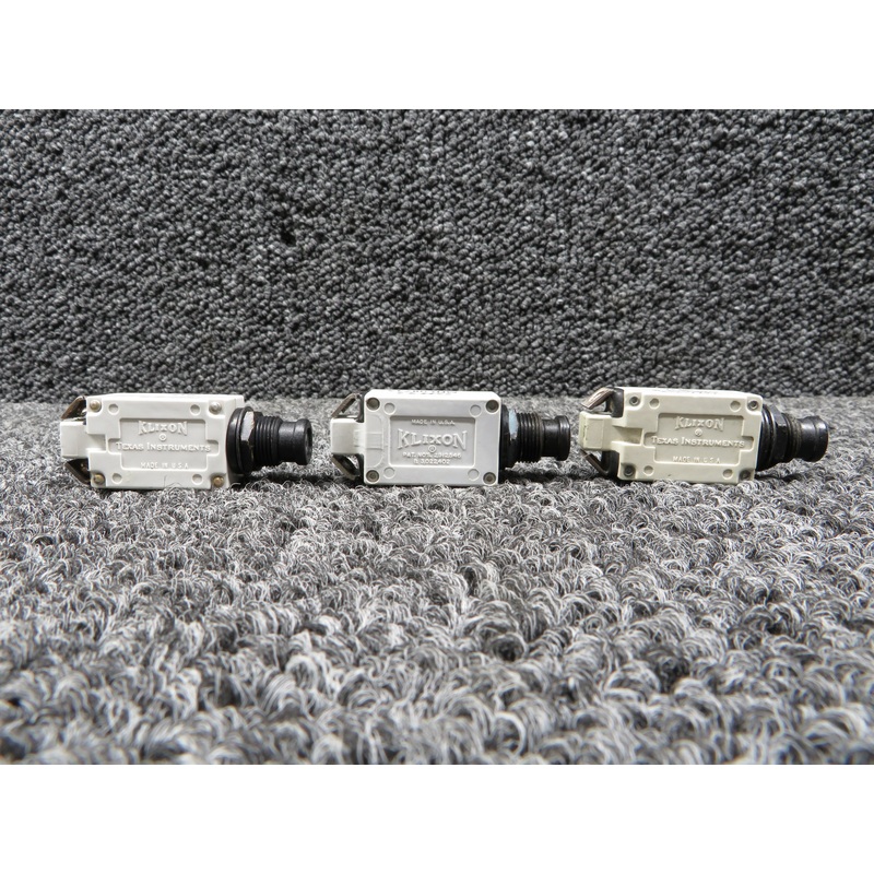 7277-2-2 Klixon Push Button Circuit Breaker (2 Amps)(Set of 3)