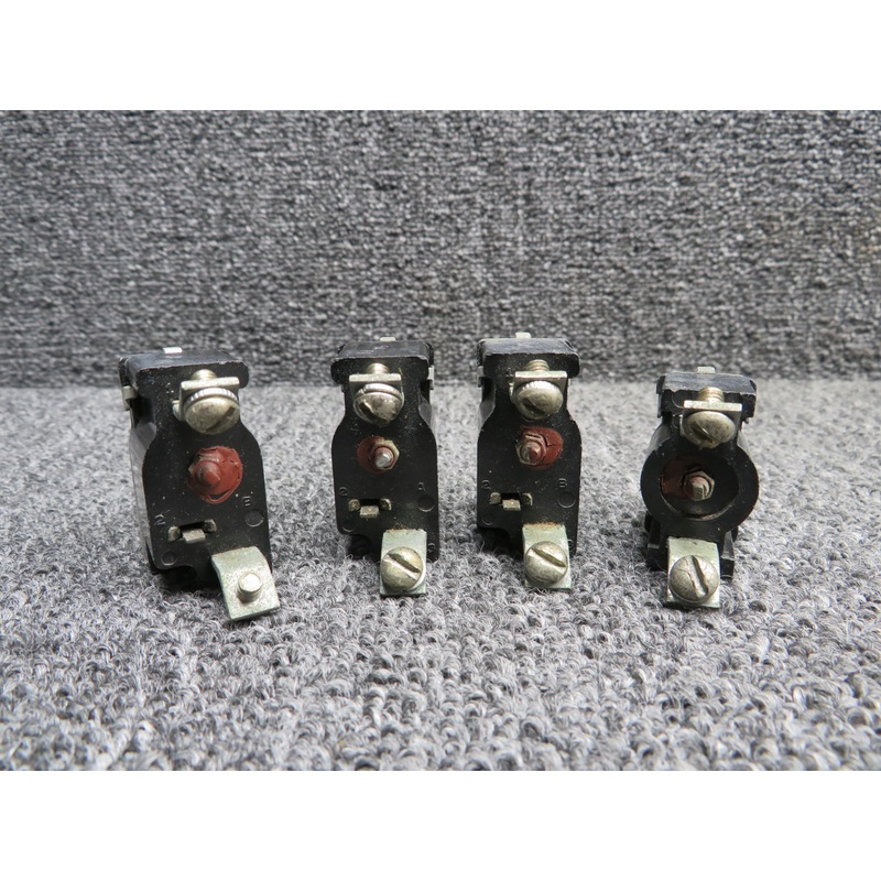 PSM-10N, PSM-5N, PSM-3N Klixon PSM Circuit Breakers Set of 4 (Amps: 10, 5, 3)