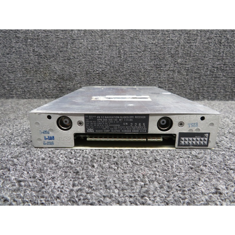 066-1067-00 King KN-53 Navigation-Glideslope Receiver with Mod (14-28V)