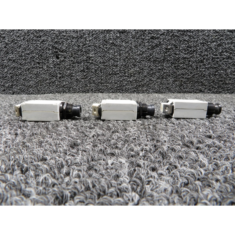 7274-2-1 Klixon Push Circuit Breaker (1 Amp)(Set of 3)