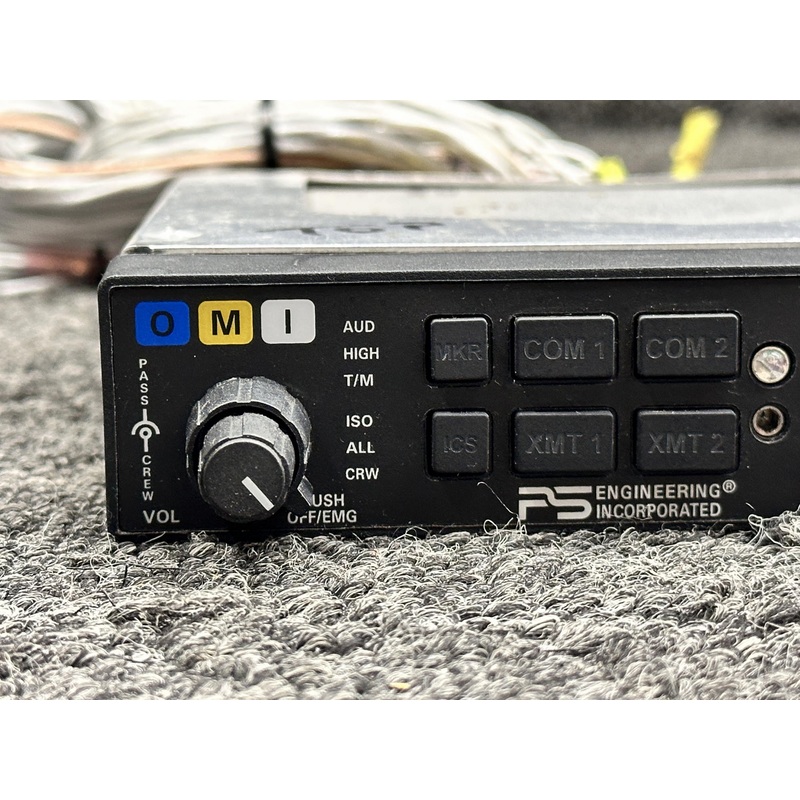050-890-0912 PS Engineering PMA8000G Audio Selector Panel with Tray