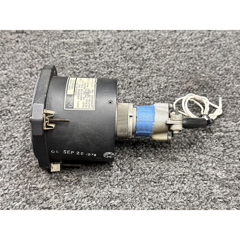 302-909-001 (Alt: 9910082-33) Gull Airborne Dual Fuel Quantity Indicator (28V)