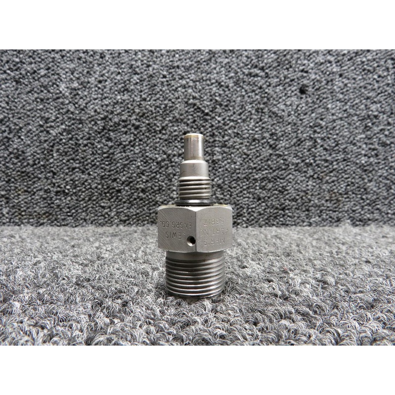 56B17 (MS28034-3) Lewis Engineering Oil Temperature Probe Unit
