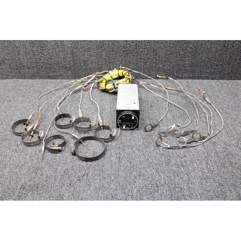 EGT-100-6 JP Instruments EGT and CHT Scanner Indicator with Probes (Volts: 28)