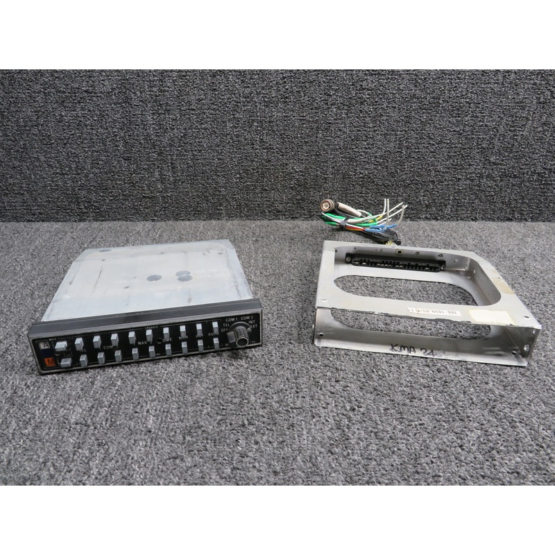 066-1055-03 King KMA-24 Audio Selector Panel with Tray, Mods (14-28V)