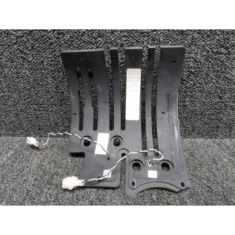 129-384019-3 Raytheon Electroluminescent Upper Pedestal Panel (Damaged)