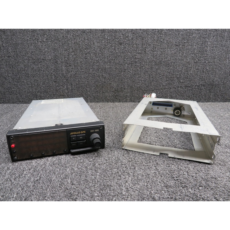 430-0267-300 II Morrow Apollo 2001 GPS Display with Tray, Mods (Damage)